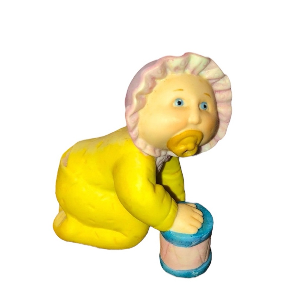Vintage 80s retro baby figurine